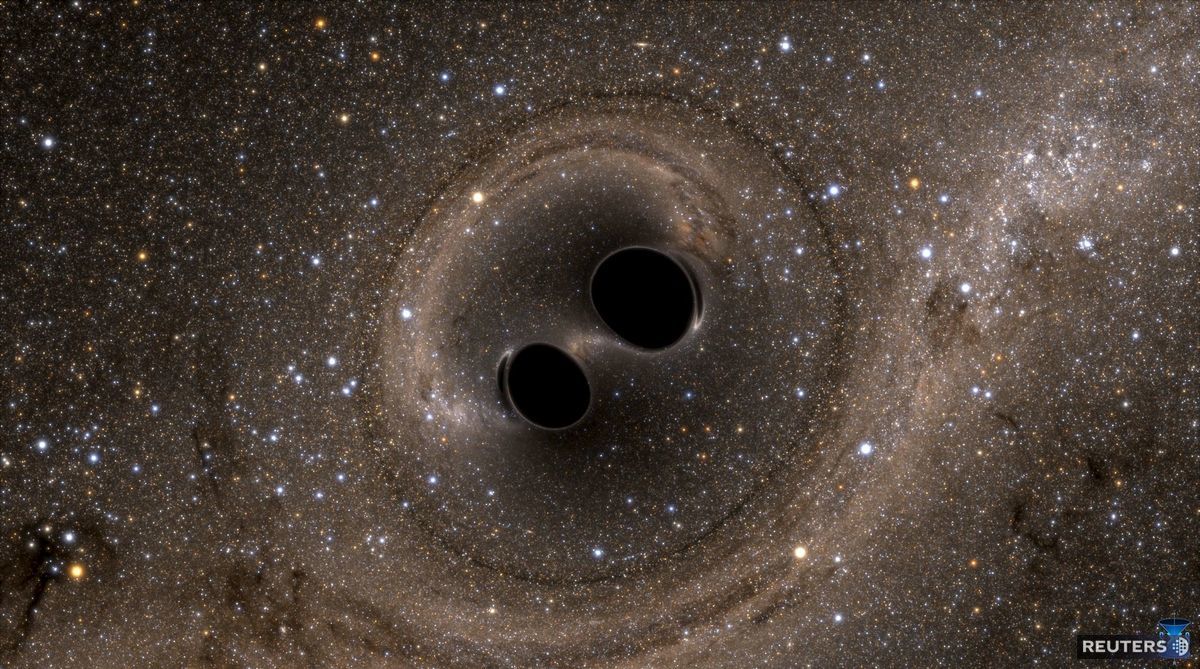 vesmír, čierne diery, gravitačné vlny,
