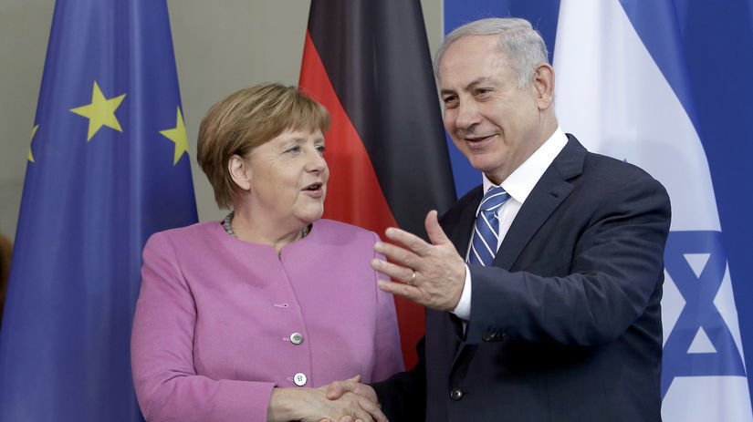 Angela Merkelová, Benjamin Netanjahu