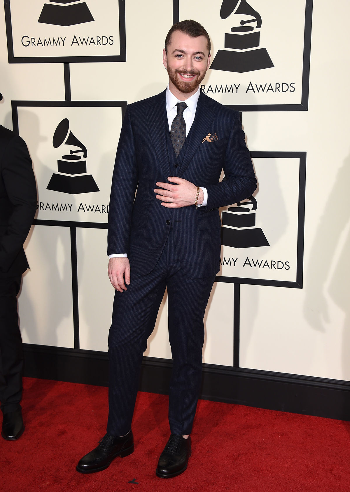 Britský spevák Sam Smith nechýbal.