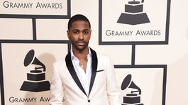 Raper a spevák Big Sean v smokingu Z Zegna.