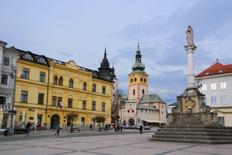 Centrum Banskej Bystrice.