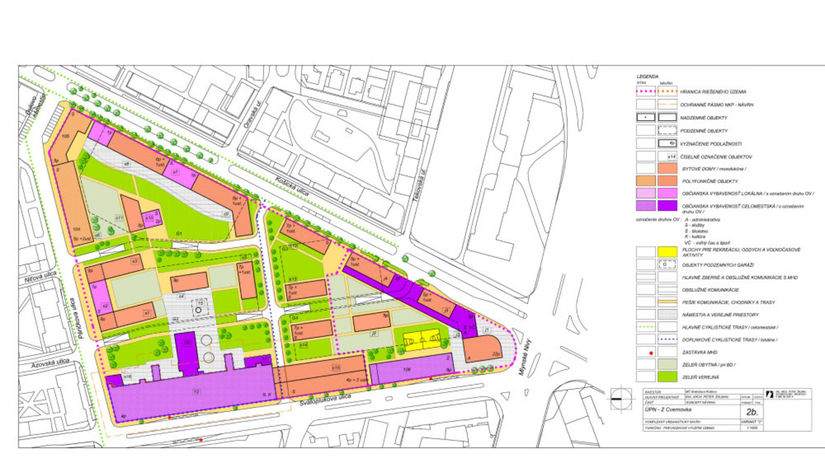 Druhý variant návrhu Územného plánu zóny...