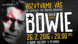 Slovenskí hudobníci a umelci zložia poctu tvorbe Davida Bowieho