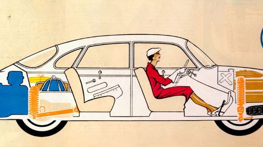 Tatra 603 disponovala dvomi batožinovými...