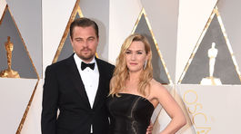 Herec Leonardo DiCaprio a jeho kolegyňa Kate Winslet.