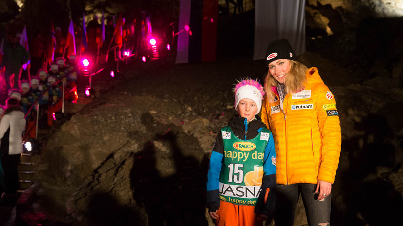 Americká lyžiarka Mikaela Shiffrinová v...