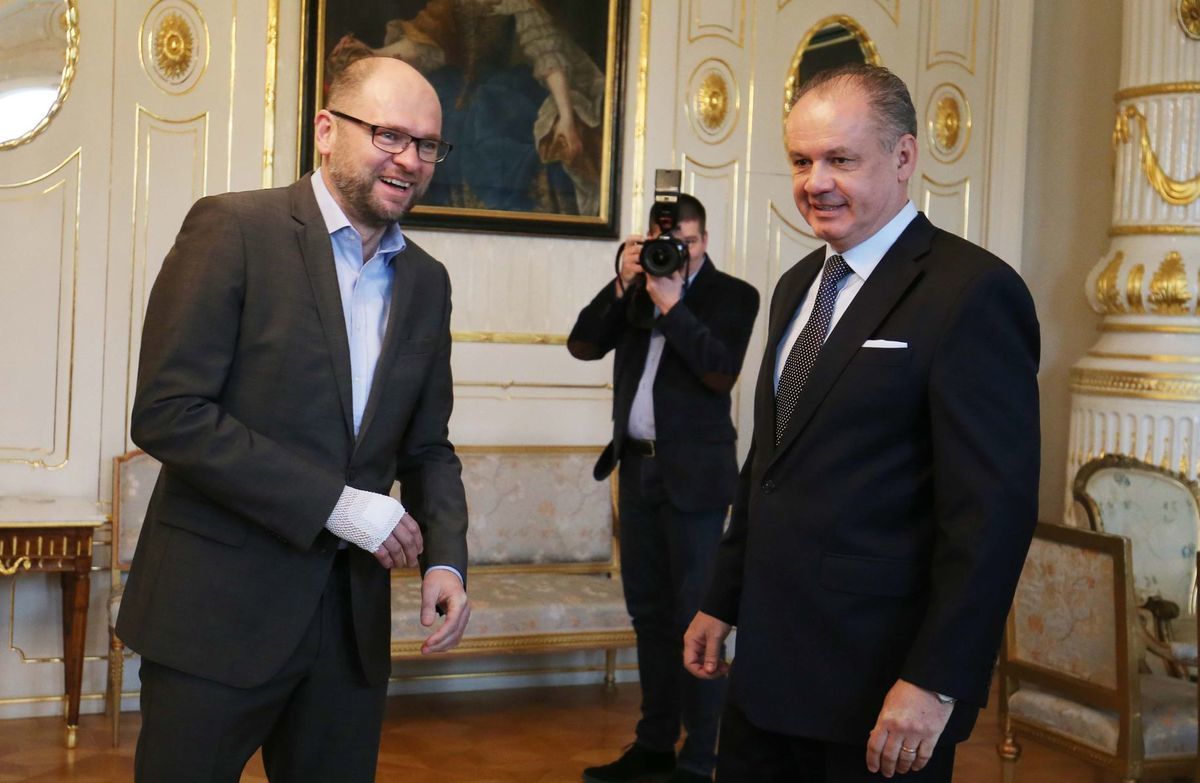 Predseda strany SaS Richard Sulík počas...