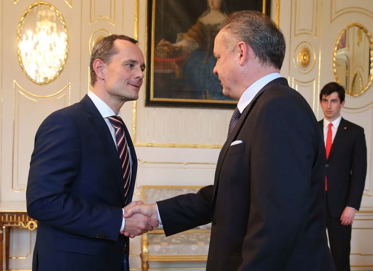 Predseda strany Sieť Radoslav Procházka na...