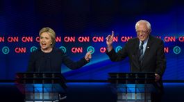 Clintonová a Sanders sa stretli vo vypätej televíznej debate