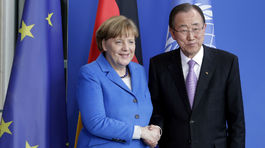 Šéf OSN: 'Merkelová je hlas súcitu', EÚ má migrantom pomáhať viac