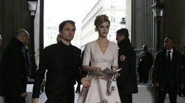 Matthew Bellamy a jeho priateľka Elle Evans