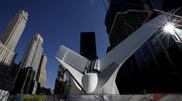 World Trade Center Oculus, New York, stanica metra, Manhattan, vlaková stanica