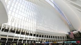 World Trade Center Oculus, New York, stanica metra, Manhattan, vlaková stanica