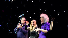 Brian May sa predstavil po prvý raz na Slovensku spolu hviezdou londýnskeho West Endu, speváčkou Kerry Ellisovou a klaviristom Jeffom Leachom.