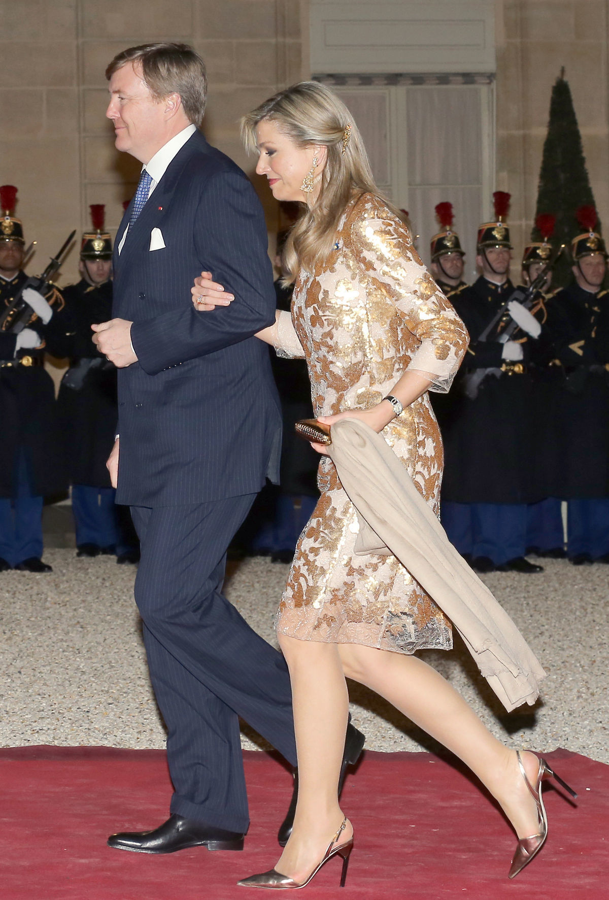 Kráľ Willem-Alexander a jeho manželka -...