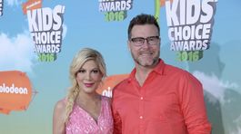 Herečka Tori Spelling a jej manžel Dean McDermott.