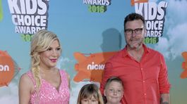 Herečka Tori Spelling a jej manžel Dean McDermott.