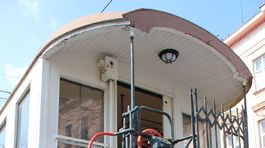 Historický vozeň Viedenskej električky. 