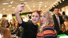 Kristína Farkašová (vľavo) si s komičkou Evelyn