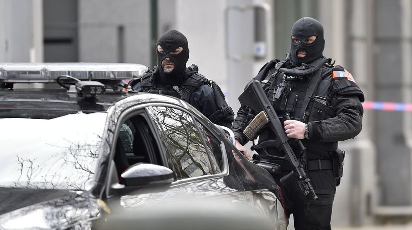 Brusel, útok, policajti