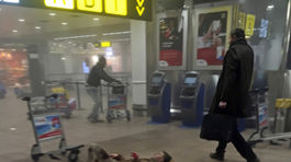 Brusel, výbuch, letisko