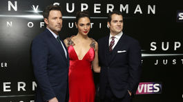 Ben Affleck, Gal Gadot a Henry Cavill