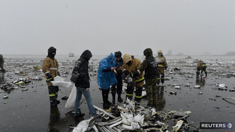 Rostov na Done, boeing, letecká havária