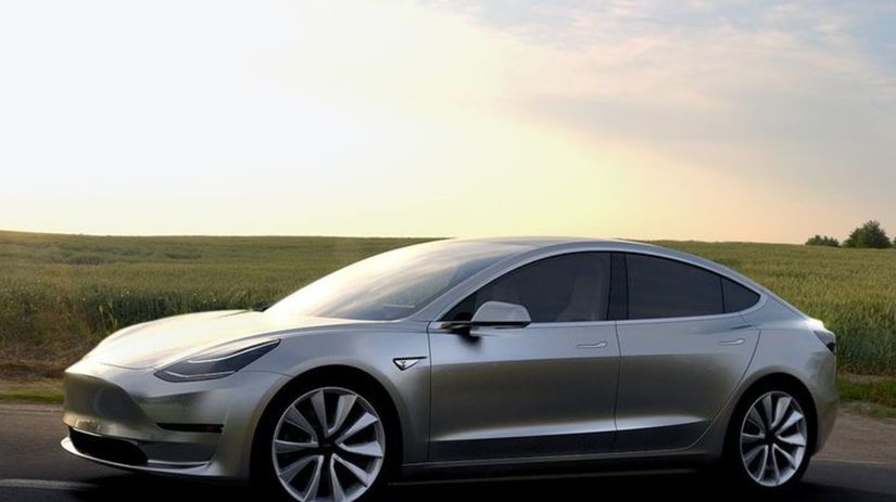Nový model Tesla 3, ktorý by mal vstúpiť na trh...