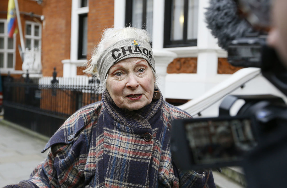 Dizajnérka Vivienne Westwood sa často vyjadruje...