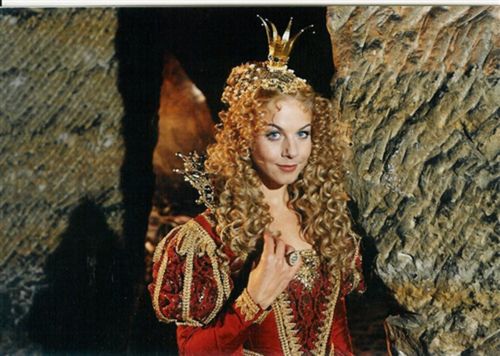 Sabina Laurinová v roku 1999 ako princezná...