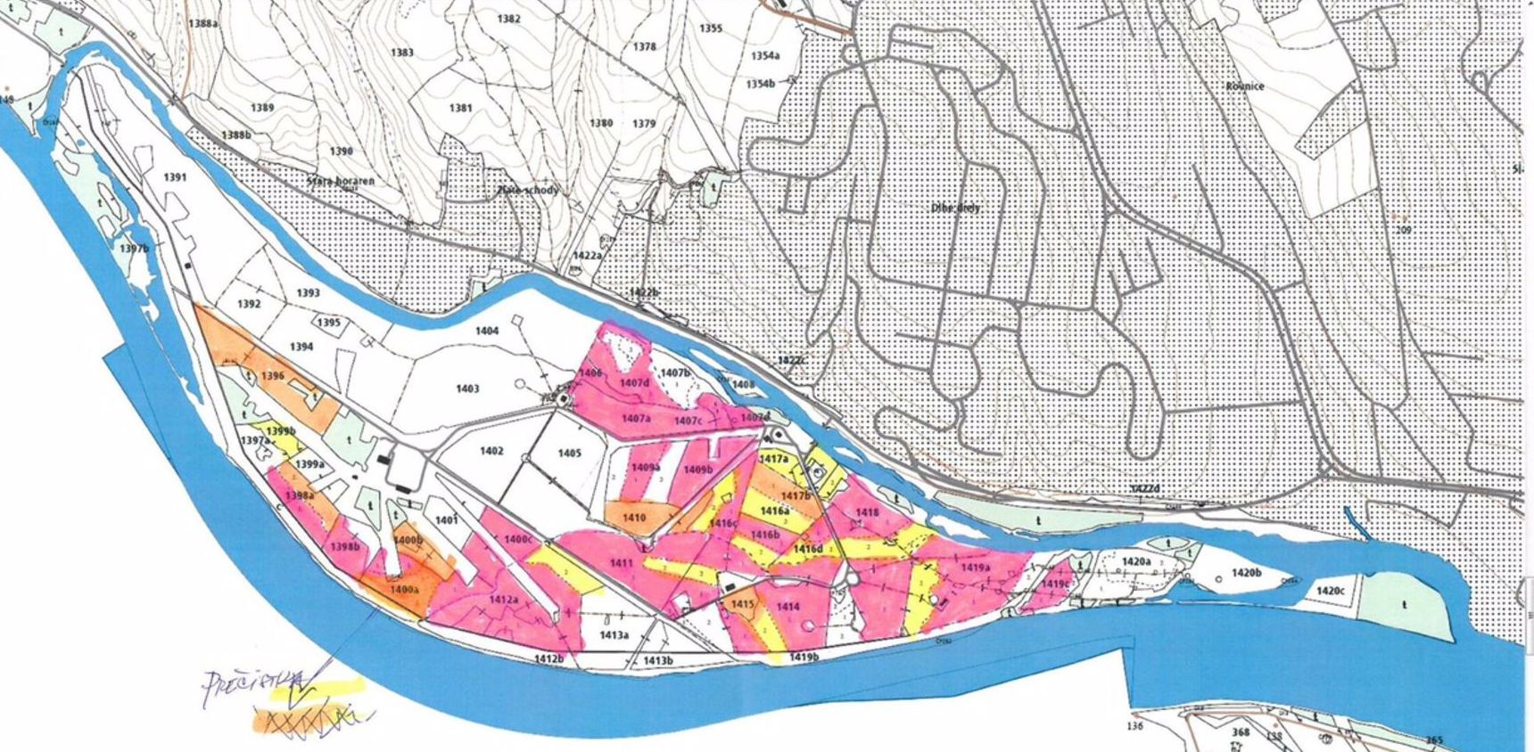 Plánovaný výrub na ostrove Sihoť na...