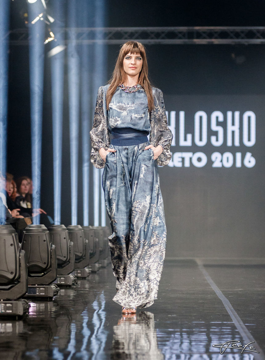 Modelka Alena Martanovičová v záverečnej...