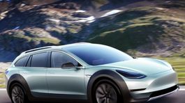Tesla 3 Sportwagon a Crosswagon: Zatiaľ len vízia