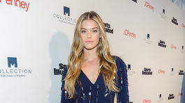 Dánska modelka Nina Agdal na akcii Sports...