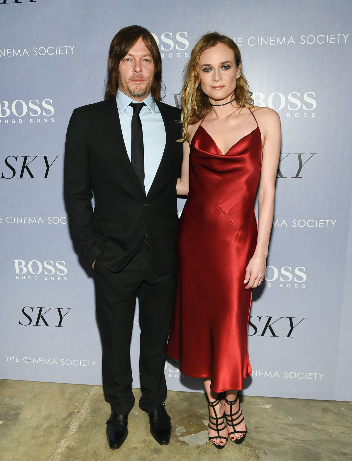 Hereckí kolegovia Norman Reedus a Diane Kruger...