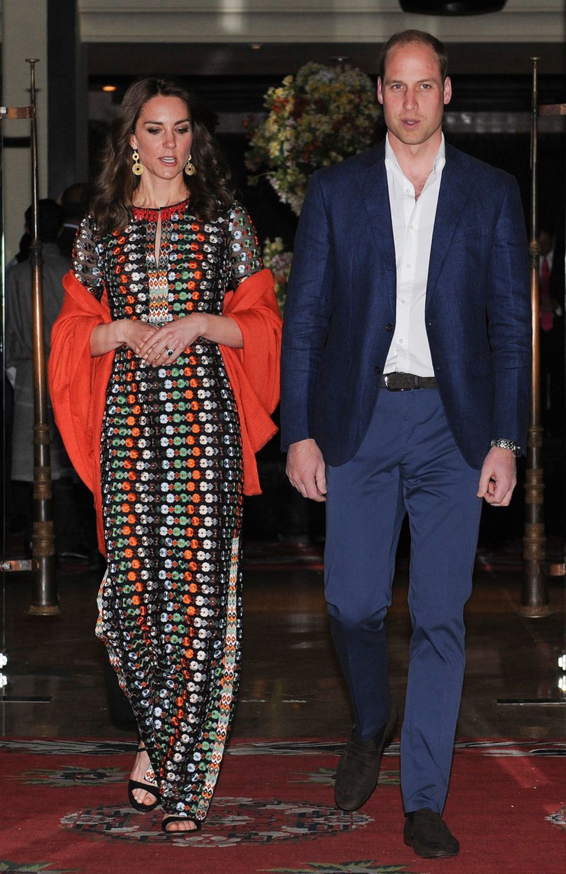 Vojvodkyňa z Cambridge Catherine a jej manžel -...