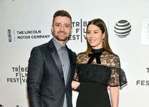 Justin Timberlake a jeho manželka Jessica Biel