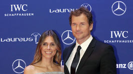 Jens Lehmann a jeho manželka Conny Lehmann.