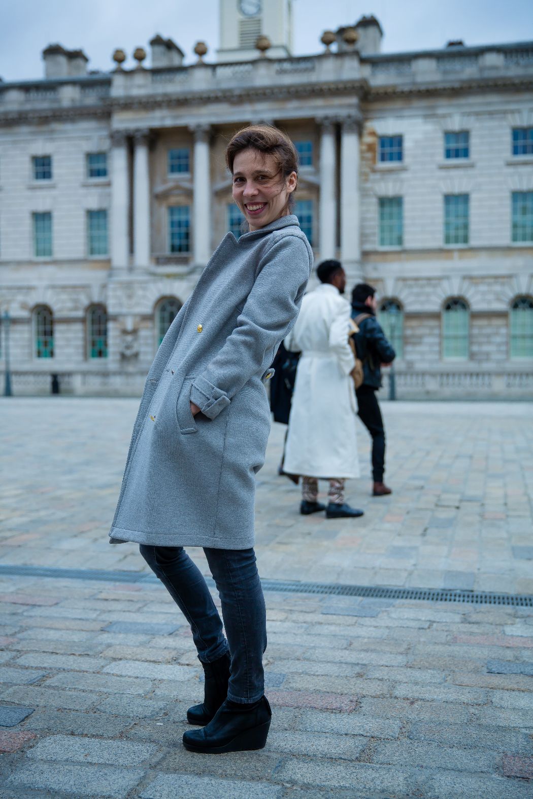 Petra Kubíková v Somerset House.