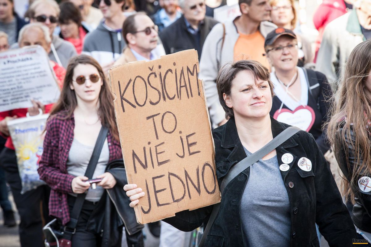 Na protestné zhromaždenie do Bratislavy prišli...