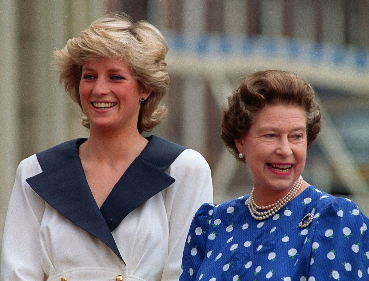 Británia, kráľovná Alžbeta II., princezná Diana, 1987