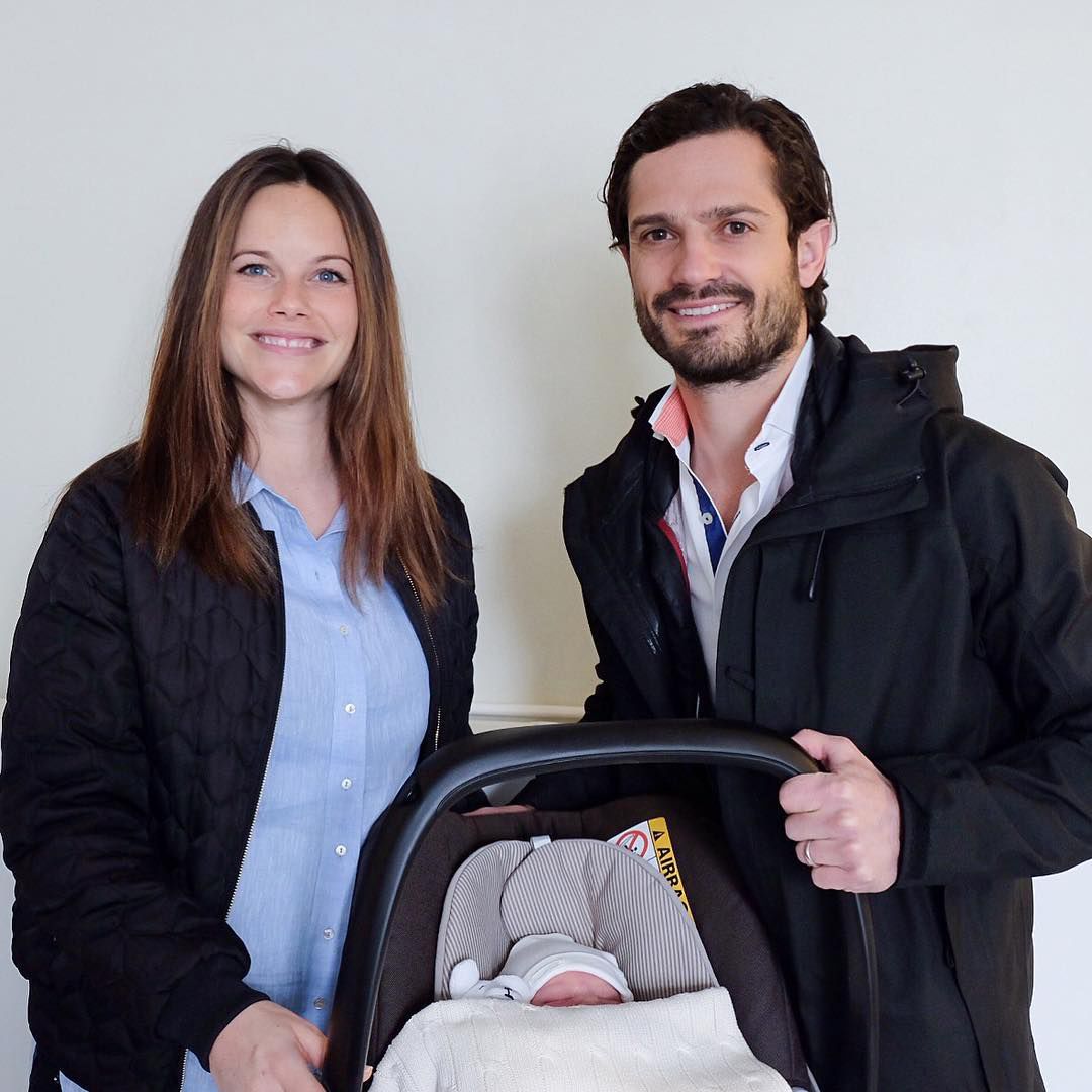 Syn princeznej Sofie a princa Carla Philipa v...