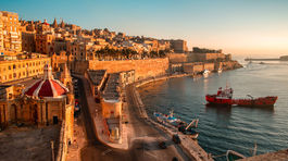 Malta, Valetta, hradby, more, vdovolenka, múry, NEST1 NEPOUZI