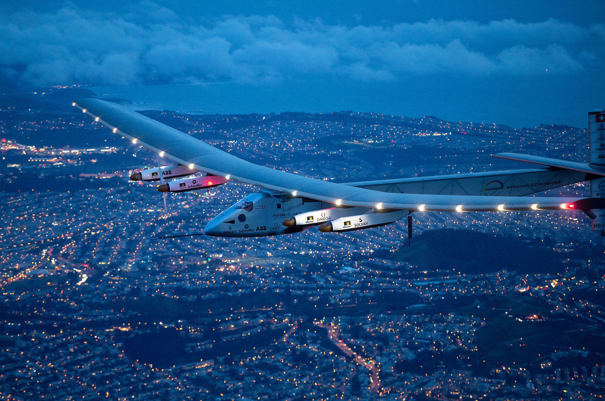 solárne lietadlo, Solar Impulse 2, San Francisco