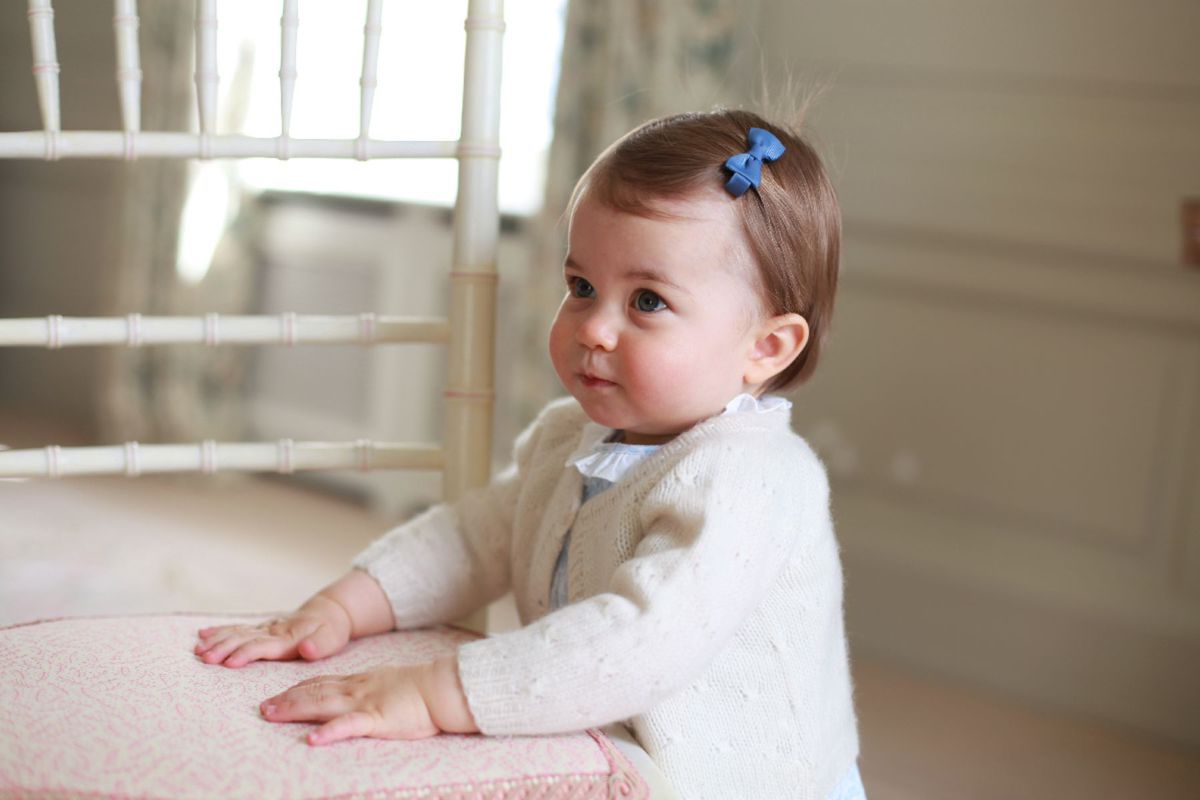 Princezná Charlotte oslavuje prvé narodeniny -...