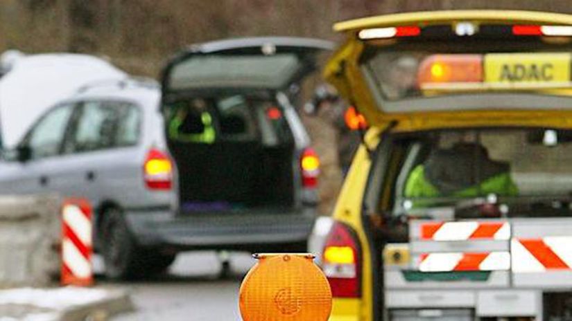 Počet výjazdov nemeckého ADAC-u k bezradným...