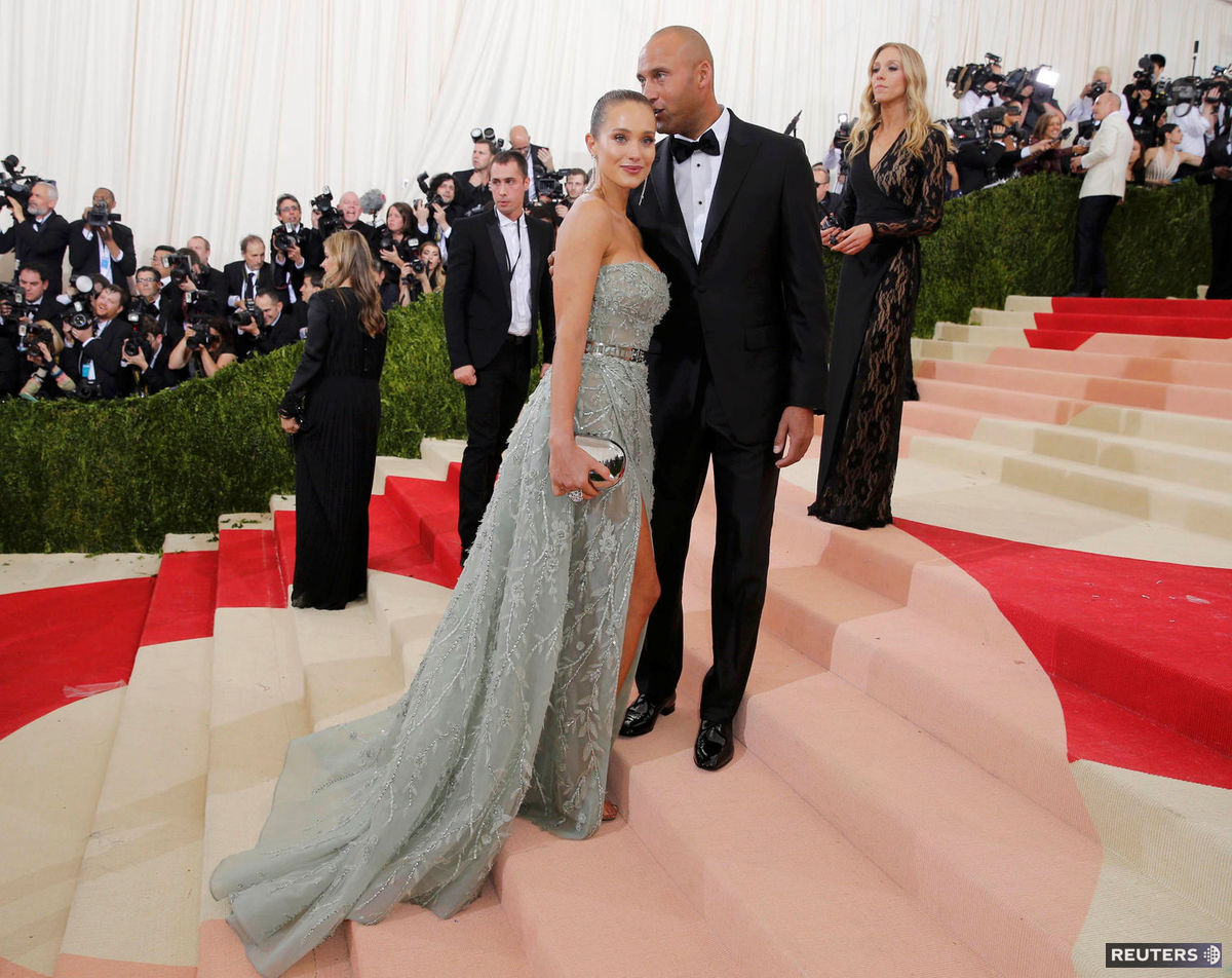 Bejzbalista Derek Jeter a modelka Hannah Davis...