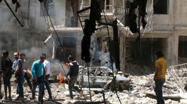 Pri útokoch rebelov v Halabe prišlo o život najmenej 19 ľudí