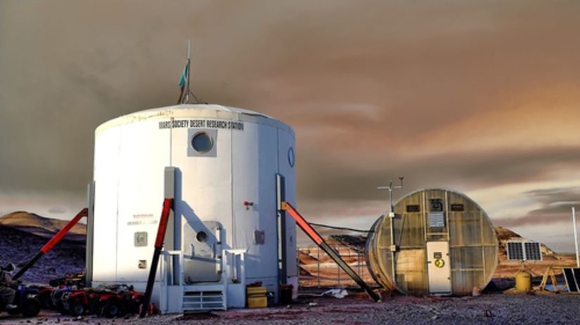 Marťanská púštna výskumná stanica.