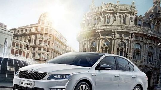 Škoda Octavia - facelift Čína 2016 